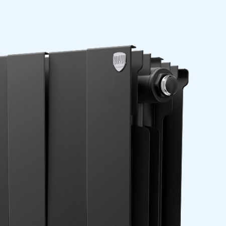 PianoForte 300 /Noir Sable - 8 секций Royal Thermo Радиатор биметаллический